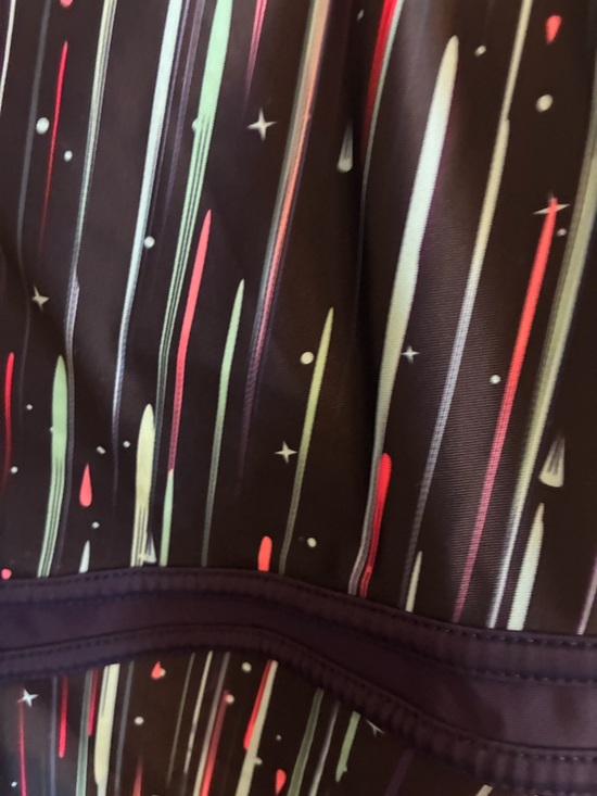 $13 or 2 for $20. Women’s Tankini Top L Blue Abstract Print Adjustable Straps - Picture 4 of 5